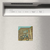 Aimant Cadeaux de vélo pour elle (In Situ (Lave-vaisselle))
