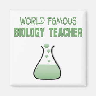 Aimant Cadeaux d'enseignant en biologie