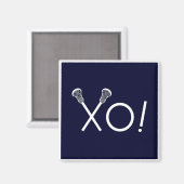 Aimant Cadeaux d'équipe de crosse (Recto/Verso)