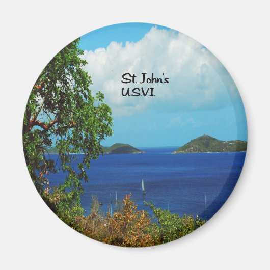 Aimant Cadeaux des Caraïbes (Devant)