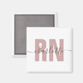 Aimant Cadeaux d'études d'infirmière autorisée (Recto/Verso)