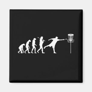 Aimant Cadeaux d'évolution de golf sur disque