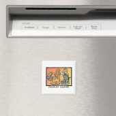 Aimant Cadeaux drôles de cookies désactivés pour Internet (In Situ (Lave-vaisselle))