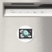 Aimant Cadeaux drôles de la face cachée de la Lune (In Situ (Lave-vaisselle))