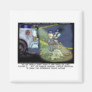 Aimant Cadeaux drôles de Possum Protocol T-shirts et obje