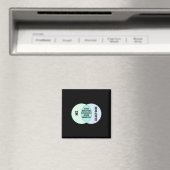 Aimant Cadeaux drôles de professeur de sciences et d'enfa (In Situ (Lave-vaisselle))