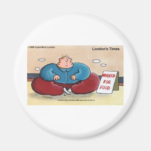Aimant Cadeaux Drôles Rétro Mendiant T-shirts Cartes Mugs