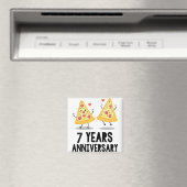 Aimant Cadeaux du 7e anniversaire (In Situ (Lave-vaisselle))