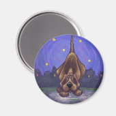 Aimant Cadeaux et accessoires de chien de chien de chien (Recto/Verso)