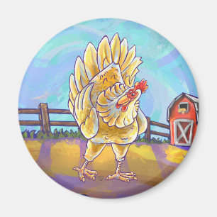 Aimant Cadeaux et accessoires de poulet