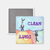 Aimant Cadeaux et accessoires Donkey (Recto/Verso)