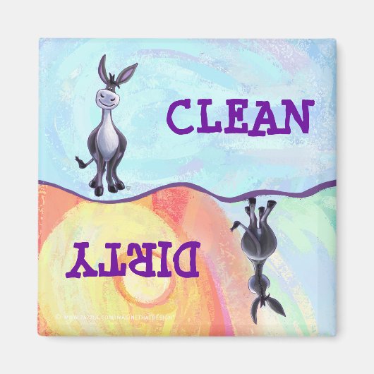 Aimant Cadeaux et accessoires Donkey (Devant)