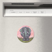 Aimant Cadeaux et accessoires éléphants (In Situ (Lave-vaisselle))