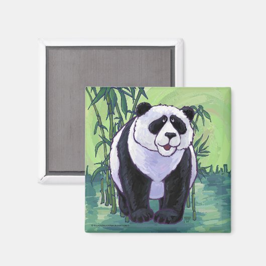 Aimant Cadeaux et accessoires pour ours Panda (Recto/Verso)