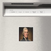 Aimant Cadeaux et Cartes Thomas Jefferson Trickle Down (In Situ (Lave-vaisselle))