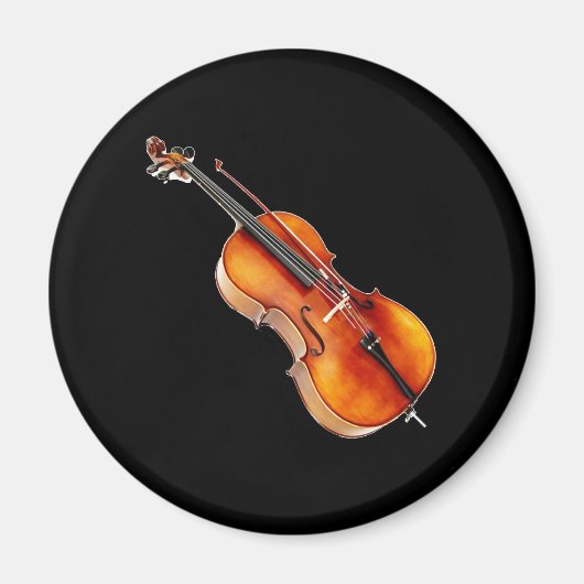 Aimant Cadeaux et produits de design "Cello" (Devant)