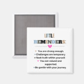 Aimant Cadeaux Motivationnels Inspirationnels Petits Rapp (Recto/Verso)