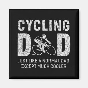 Aimant Cadeaux Papa Cyclisme Pour Père Cool Papa Cyclisme