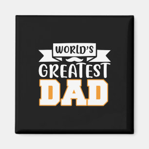 Aimant Cadeaux papa Le plus grand papa du monde