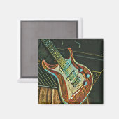 Aimant Cadeaux pour guitariste (Recto/Verso)