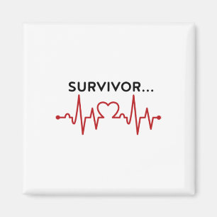 Aimant Cadeaux pour survivants d'infarctus du myocarde Su