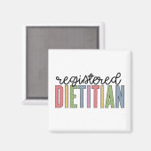 Aimant Cadeaux RD multicolores enregistrés (Recto/Verso)