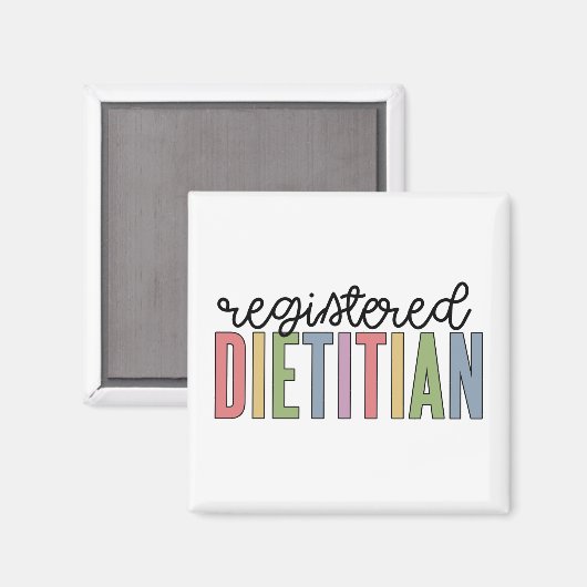 Aimant Cadeaux RD multicolores enregistrés (Recto/Verso)