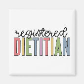 Aimant Cadeaux RD multicolores enregistrés (Devant)