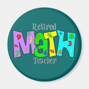Aimant Cadeaux retirés de professeur de maths