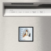 Aimant Cadeaux Sable Rough Collie (In Situ (Lave-vaisselle))
