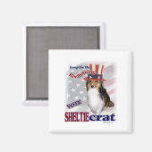 Aimant Cadeaux SHETLAND SHEEPDOG (Recto/Verso)