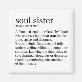 Aimant Cadeaux Soul Sister