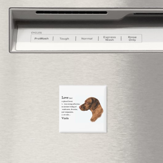 Aimant Cadeaux Vizsla Lovers (In Situ (Lave-vaisselle))