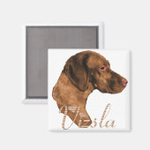 Aimant Cadeaux Vizsla Lovers (Recto/Verso)