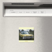 Aimant Cadillac jaune (In Situ (Lave-vaisselle))