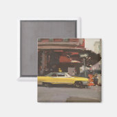 Aimant Cadillac jaune 2012 (Recto/Verso)