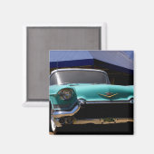 Aimant Cadillac Verte d'Elvis Presley convertible en (Recto/Verso)