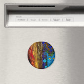 Aimant Cadre - Art Abstrait (In Situ (Lave-vaisselle))