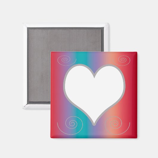 Aimant Cadre cardiaque (Recto/Verso)