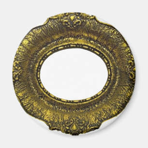Aimant Cadre de tableau antique d'or