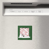 Aimant Cadre photo Halloween Snowmen (In Situ (Lave-vaisselle))