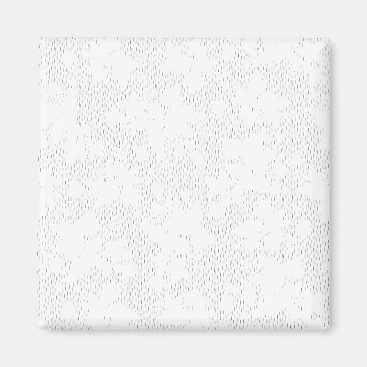 Aimant cadre photo noir et blanc avec fond blanc (Devant)