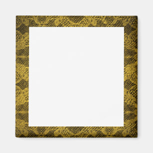 Aimant Cadre photo noir et or