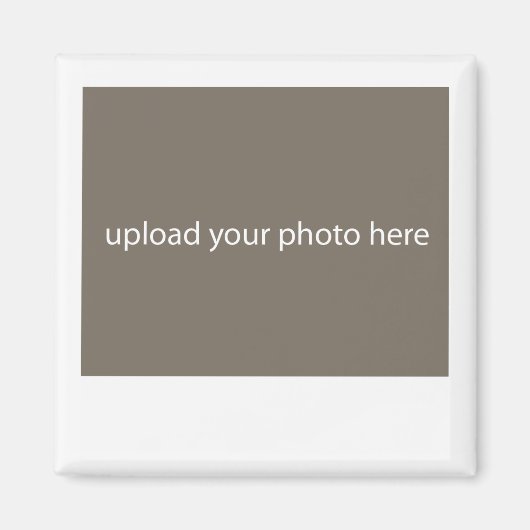 Aimant Cadre photo personnalisé (Devant)