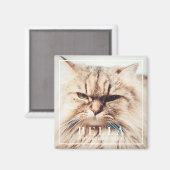 Aimant Cadre Simple Moderne Chic Famille Animaux de compa (Recto/Verso)