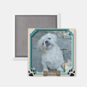 Aimant Cadres pour animaux de compagnie personnalisables  (Recto/Verso)