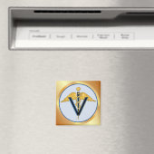 Aimant Caducée vétérinaire (In Situ (Lave-vaisselle))