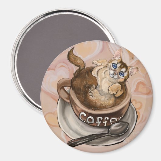 Aimant Café (Recto/Verso)