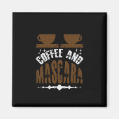 Aimant Café Art Café Et Mascara (Devant)