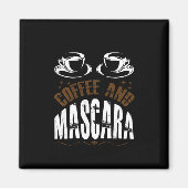 Aimant Café Art Café Et Mascara (Devant)